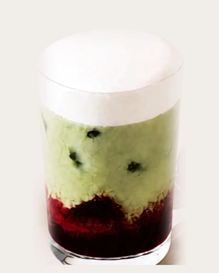 Iced Berry Matcha