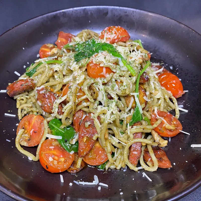 A salad from the kitchen